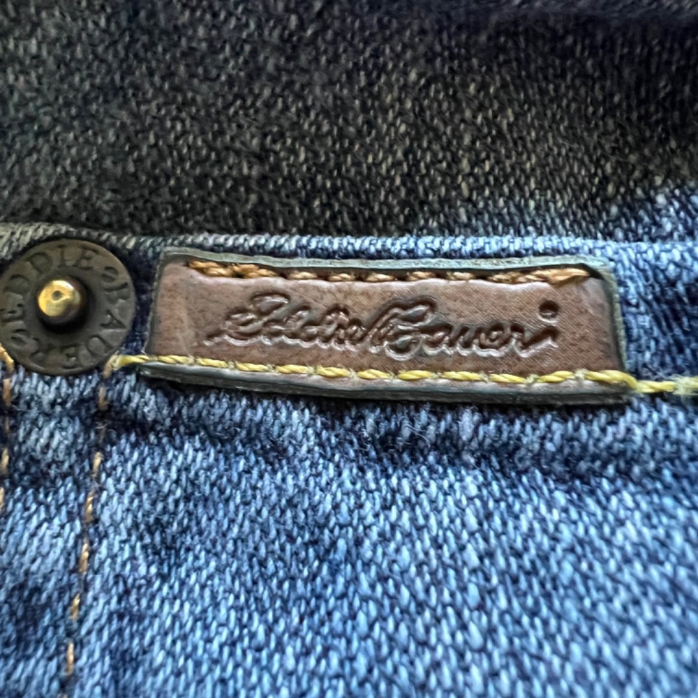 Womens Eddie Bauer Natural Fit Jeans size 12 Tall - Picture 3 of 8